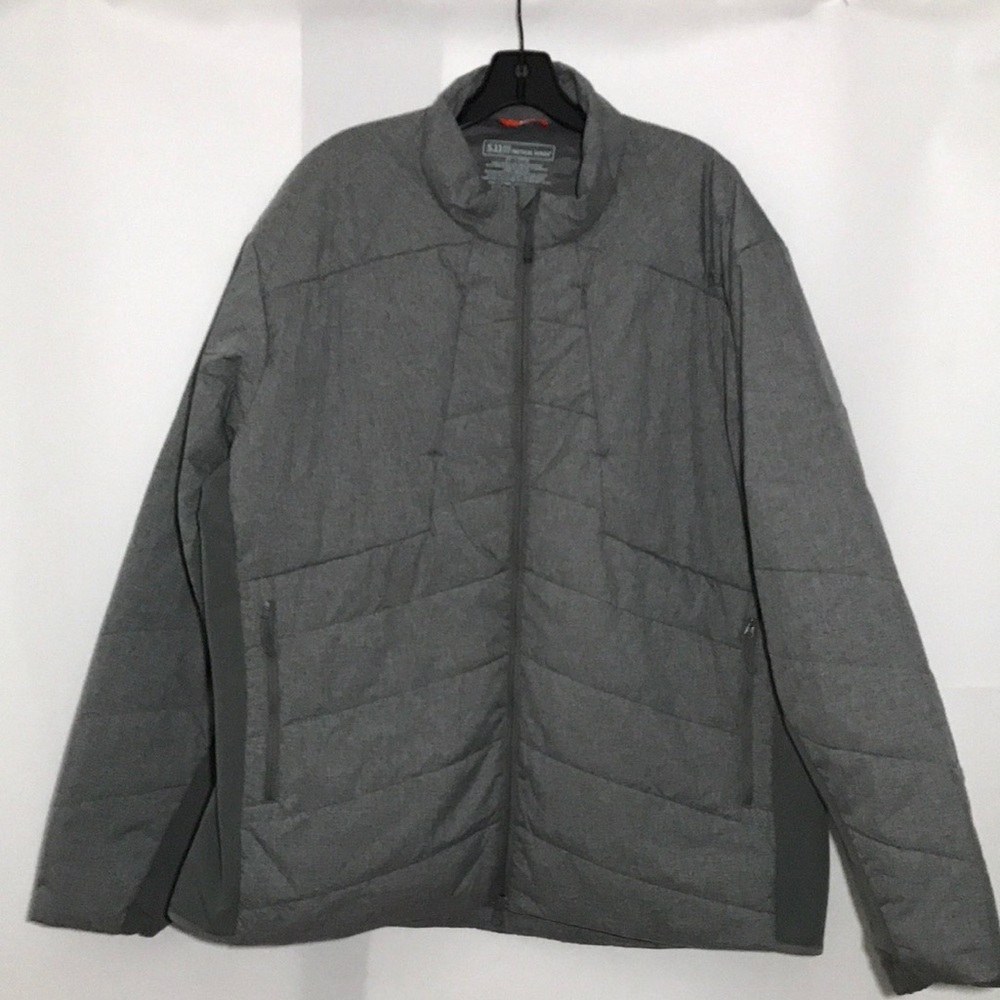 5.11 Tactical Mens Insulator Puffer Packable Jacket Grey Sz XXL